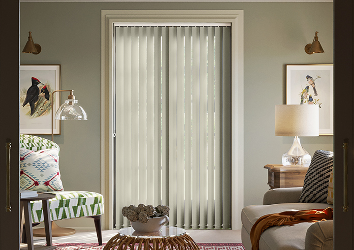 Palermo (Blackout), Dusted Brown - Vertical Blind - Image 3